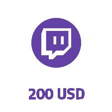 Twitch gift cards $200